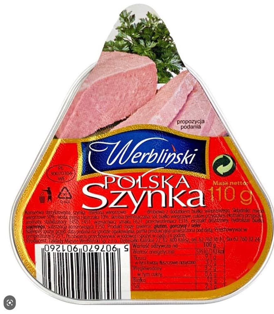 AMK YABRA Szynka drobiowa 110g
