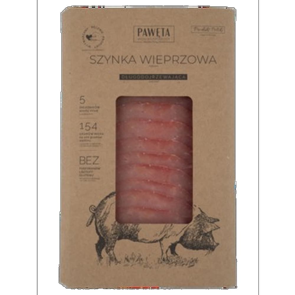 Szynka wieprzowa dojrzewająca PAWĘTA 65 g