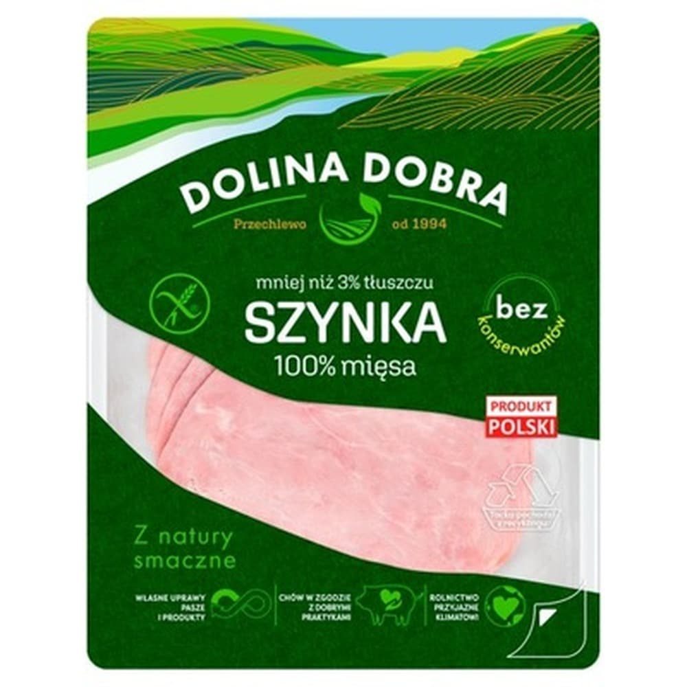 Szynka jak u dziadka plastry 100 g Sokołów