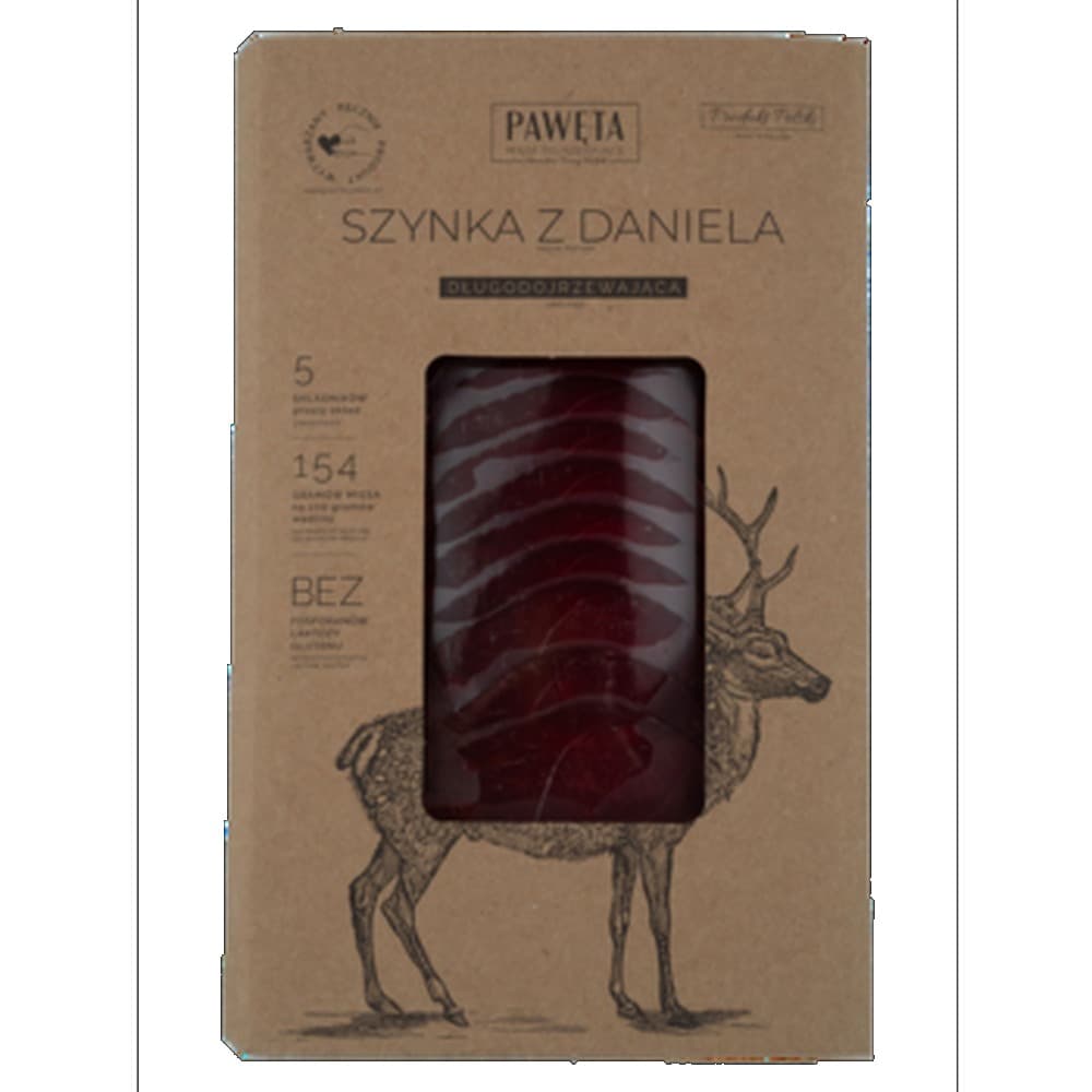 Szynka z daniela dojrzewająca ok. 65 g