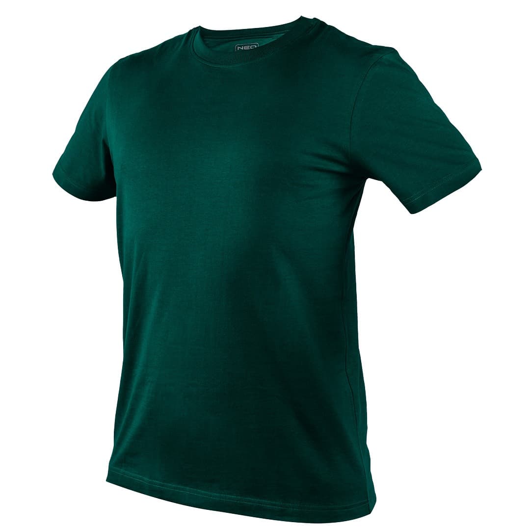 T-shirt roboczy zielony bawełniany rozmiar XXXL