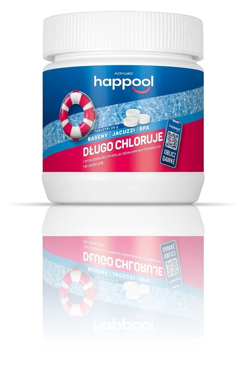 Tabletki do dezynfekcji Acrylmed Triochlor 20 g 0,8 kg