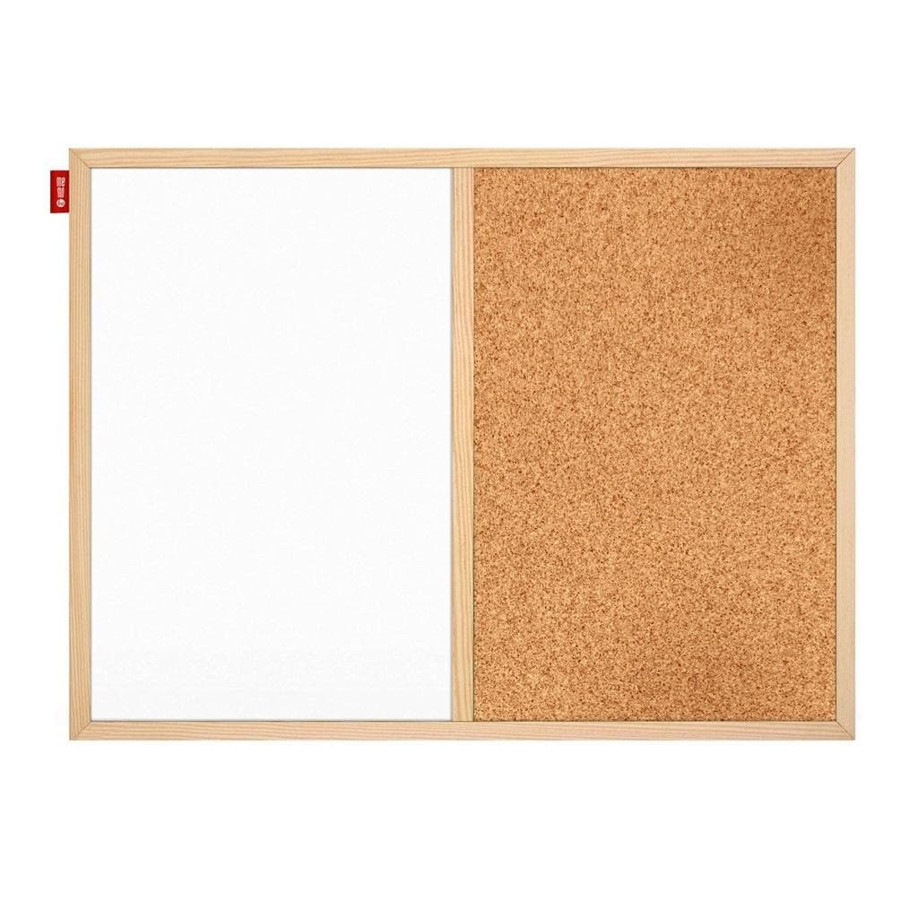 Tablica korkowa i suchościeralna magnetyczna Duo MemoBe