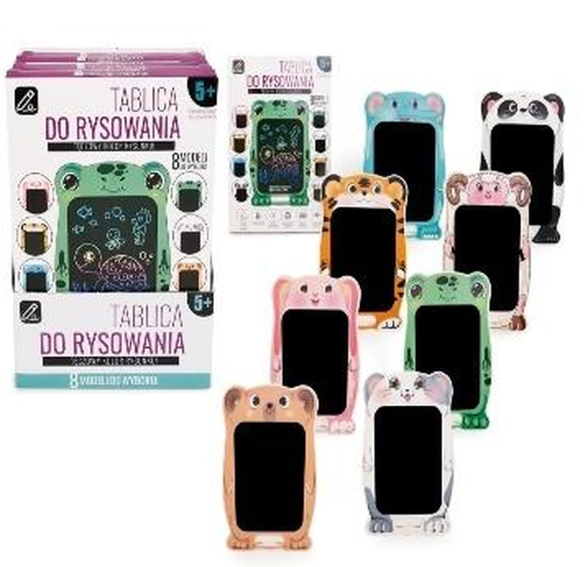 Tablica LCD do Rysowania z Rysikiem Mix
