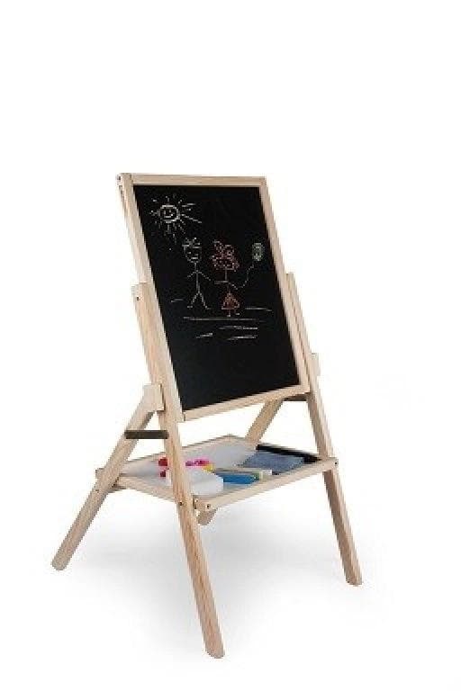Tablica obrotowa kredowo-suchościeralna z wyposażeniem 46 x 43 x 78 cm