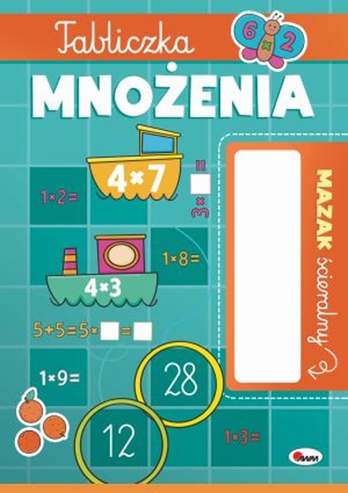Tabliczka mnożenia - Mazak ścieralny