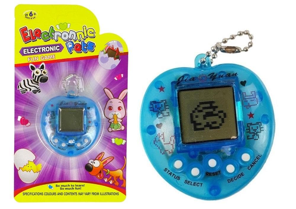 Gra elektroniczna Tamagotchi zwierzątko niebieskie