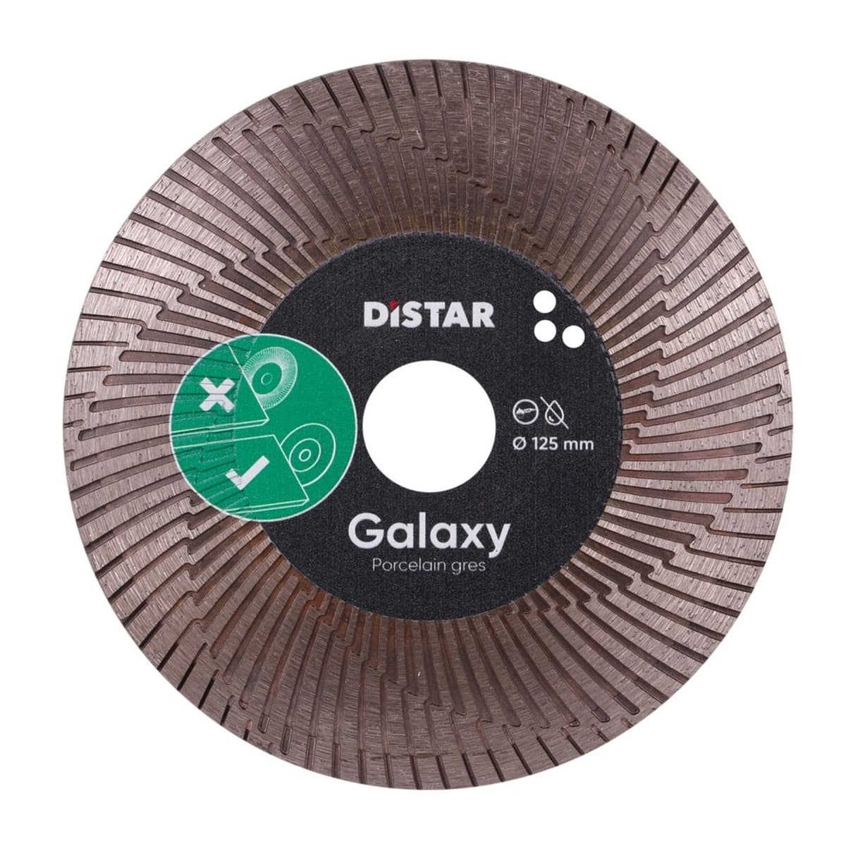 Tarcza diamentowa DISTAR GALAXY 125mm x 1,6mm x 22,23mm
