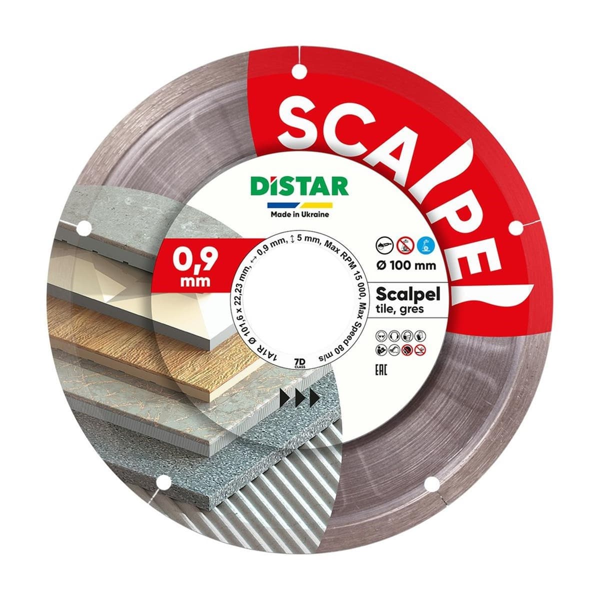 Tarcza diamentowa DISTAR SCALPEL 101,6 x 0,9 x 5 x 22,23mm