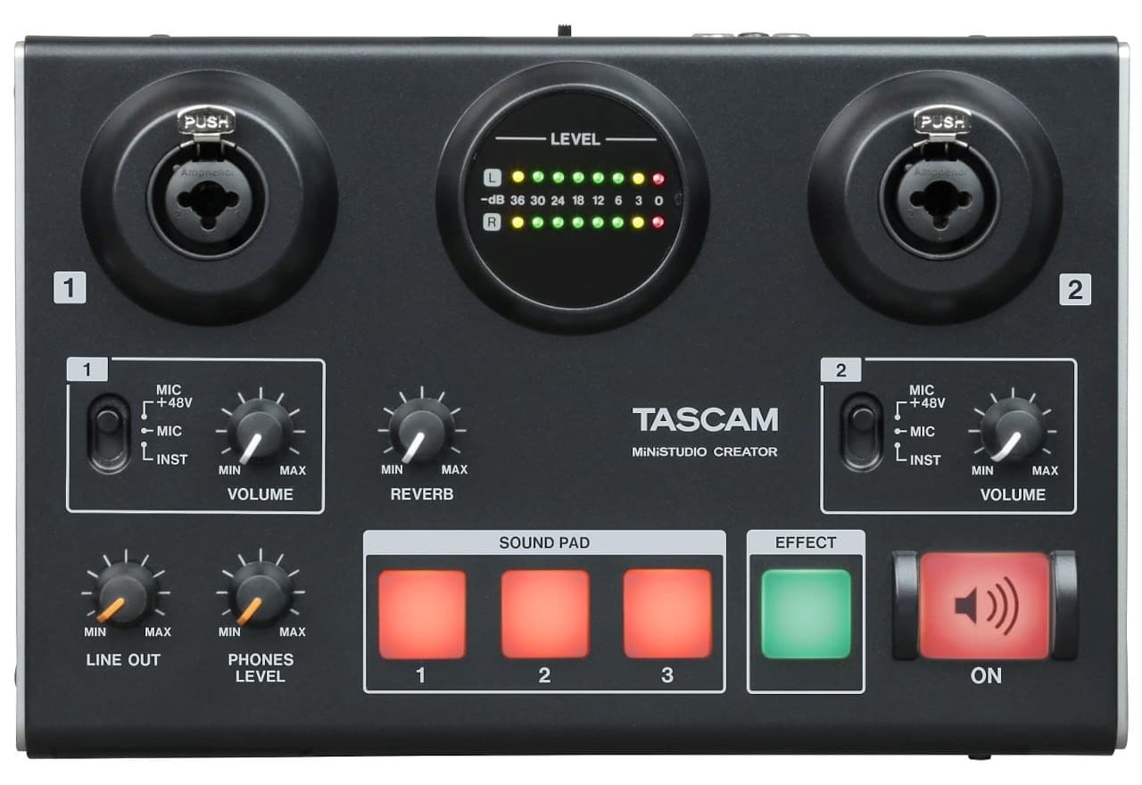 Tascam US-42B MiniStudio Creator - Interfejs audio USB