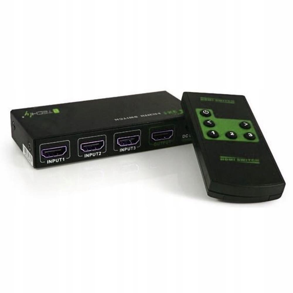 Techly IDATA-HDMI-4K31 rozgałęziacz telewizyjny