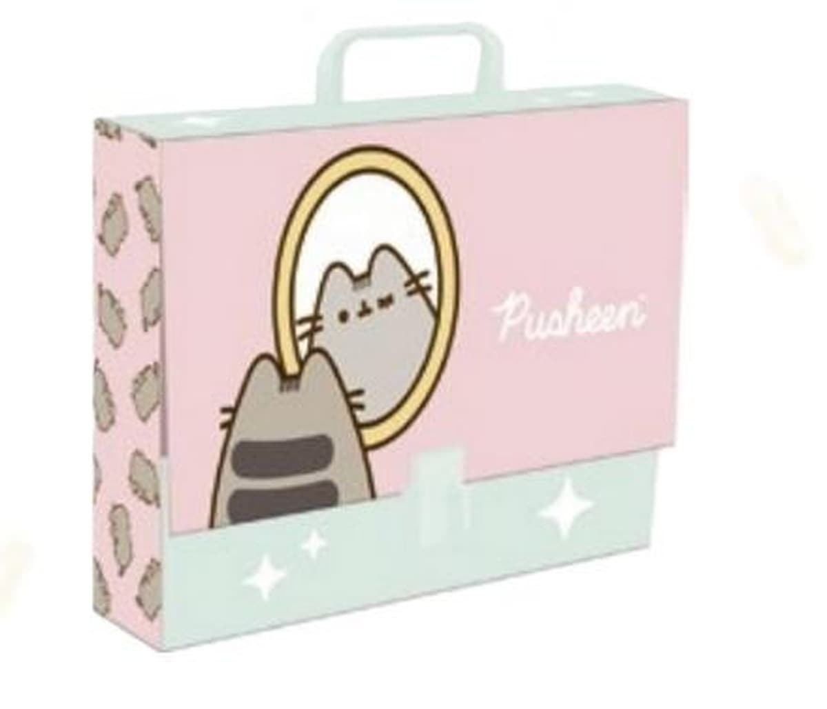 Teczka A4 XL z Rączką Różowa Pusheen