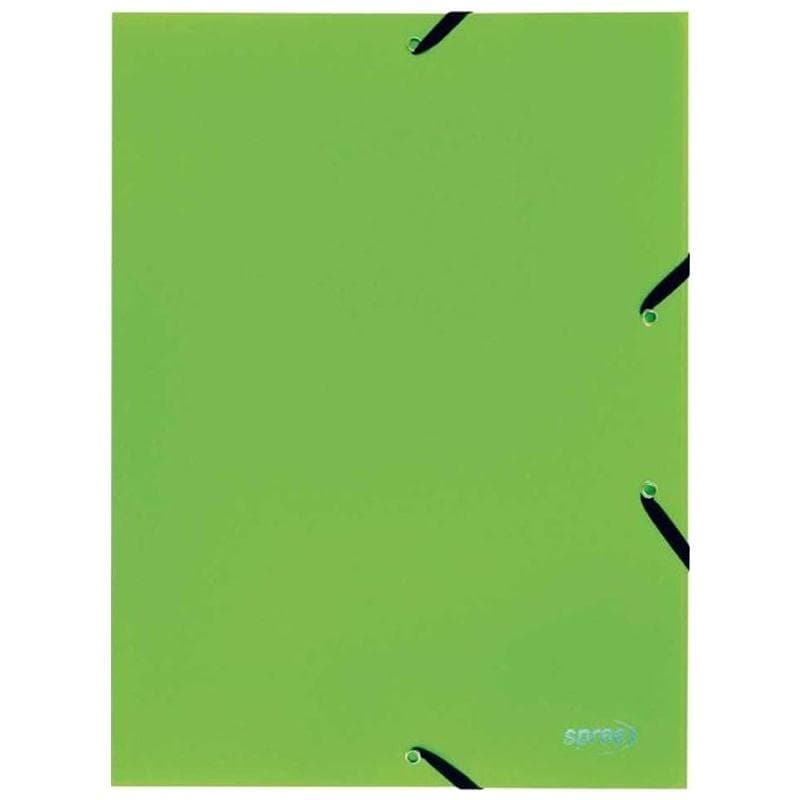 Teczka A4 z gumką Koh-I-Noor jasno zielona 240x329 mm
