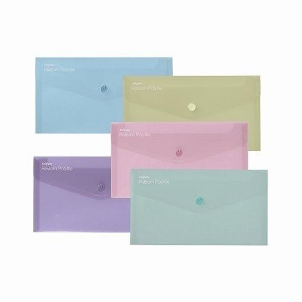 Teczka Kopertowa DL Mix Pastelowa