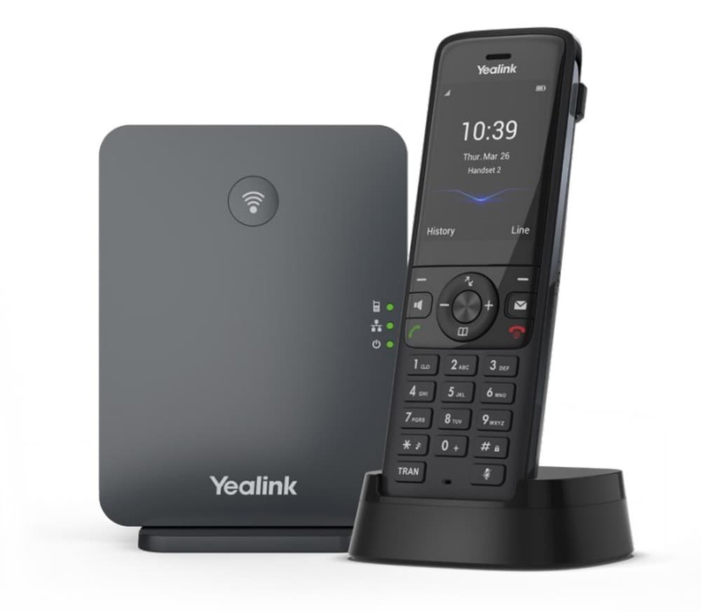 Yealink Telefon Bezprzewodowy DECT z Bazą