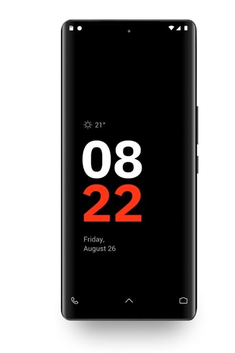 Telefon Quintus Volla z Ubuntu Touch czarny