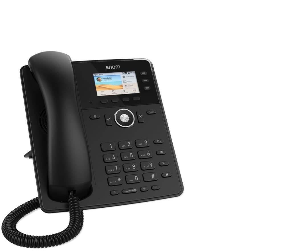 Snom D717 Telefon Stacjonarny z PoE lub Zasilaczem