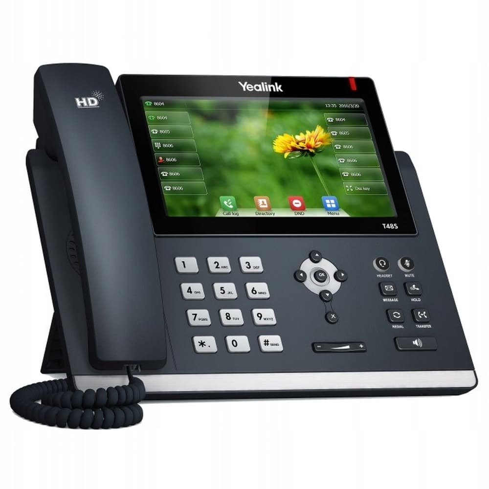 Yealink Telefon VoIP - Z wyświetlaczem dotykowym