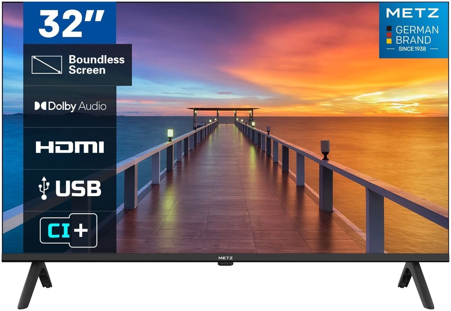 Telewizor LED 32 cali METZ 32MTH2000Z HD Ready 1366x768