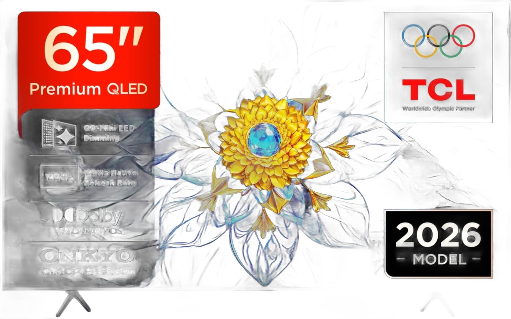 Telewizor QLED 65 cali 4K Ultra HD 144 Hz Google TV TCL 65P8L