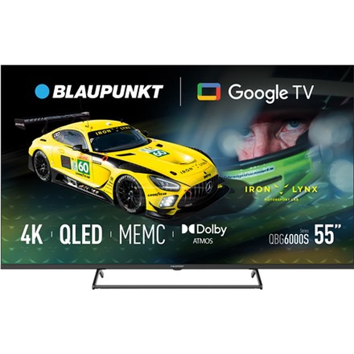 Telewizor QLED Blaupunkt 55 cale Smart TV Google TV 4K