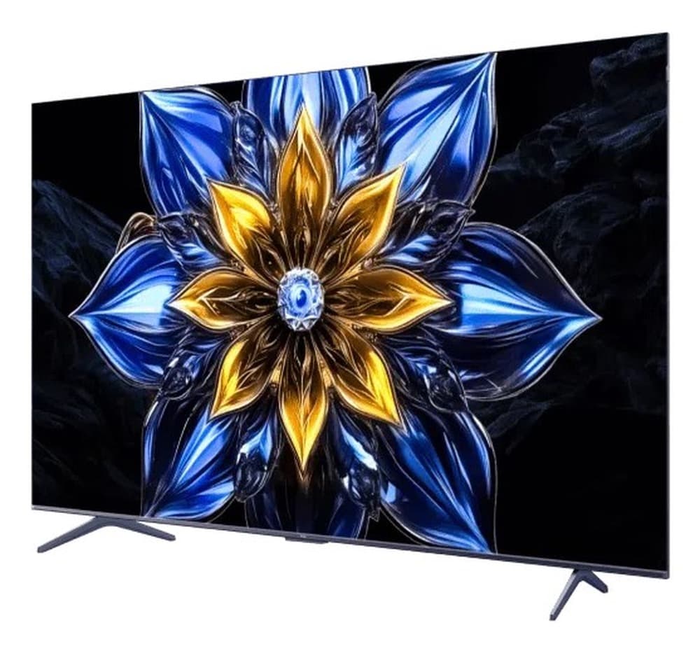 Telewizor QLED TCL 55 cali 4K Ultra HD Google TV 240Hz Metaliczny