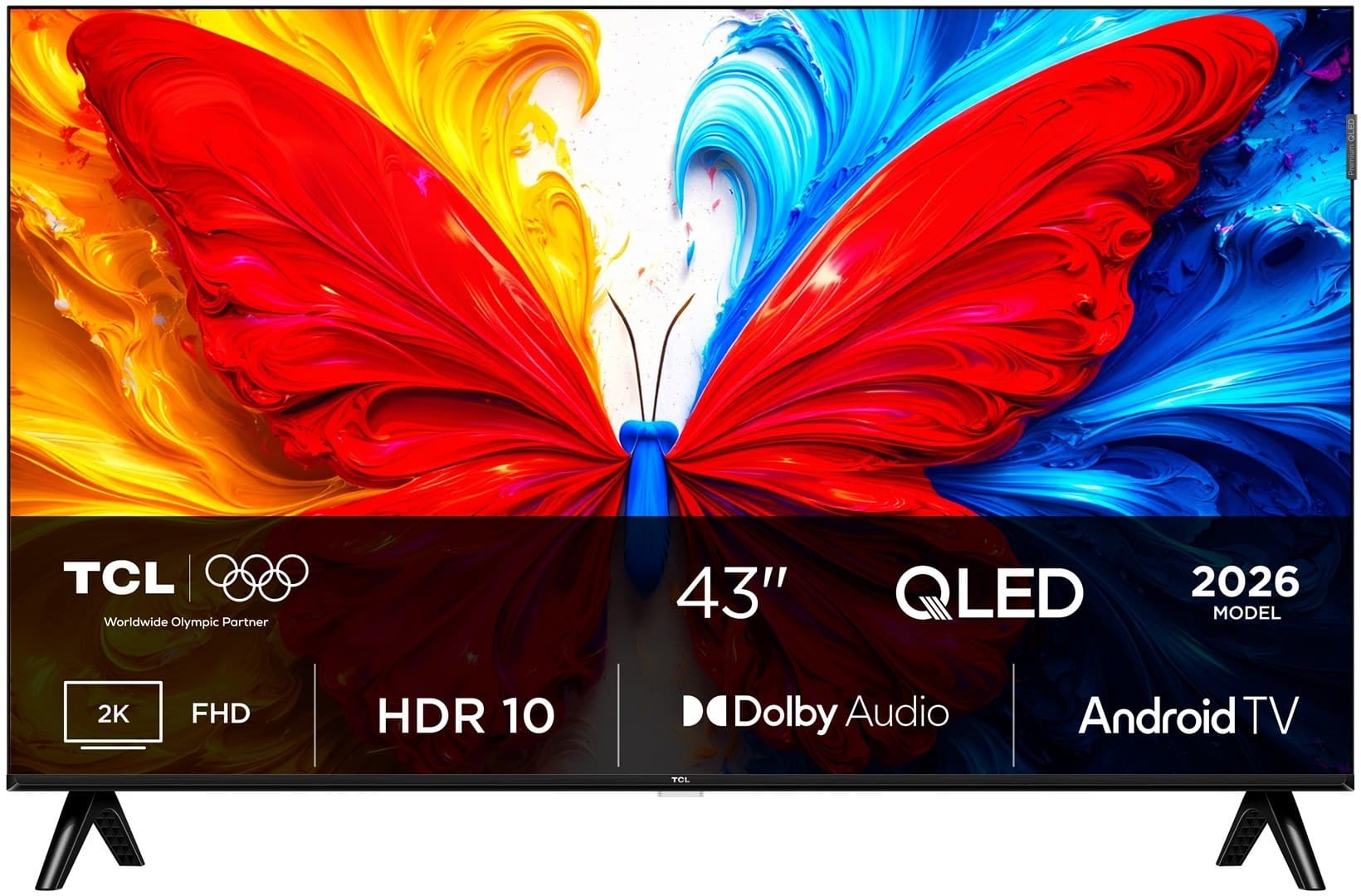 Telewizor TCL 43S5L 43 cale QLED Full HD Smart TV Android 2026