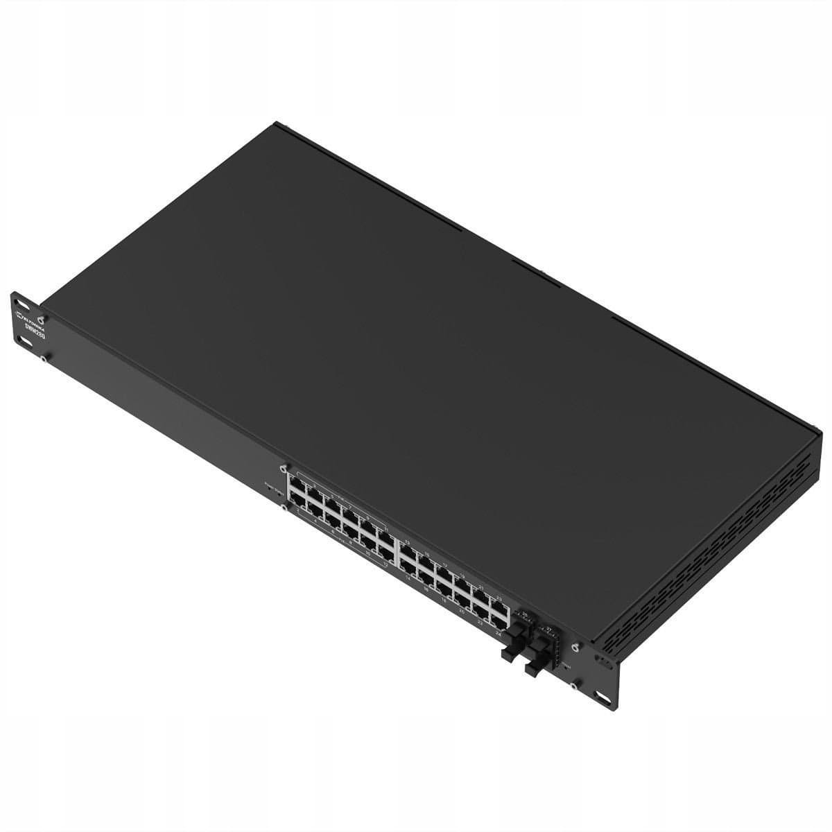 Teltonika SWM280 switch przemysłowy 24xGE 4xSFP 12xPoE+ (SWM280000200)