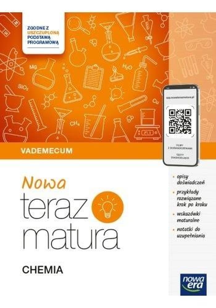 Teraz matura 2024/2025 Chemia vademecum poziom rozszerzony