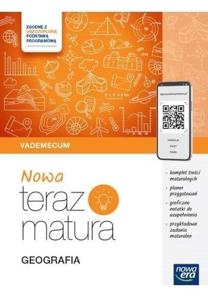 Teraz matura 2024/2025 Geografia Vademecum zakres rozszerzony EDYCJA 2024
