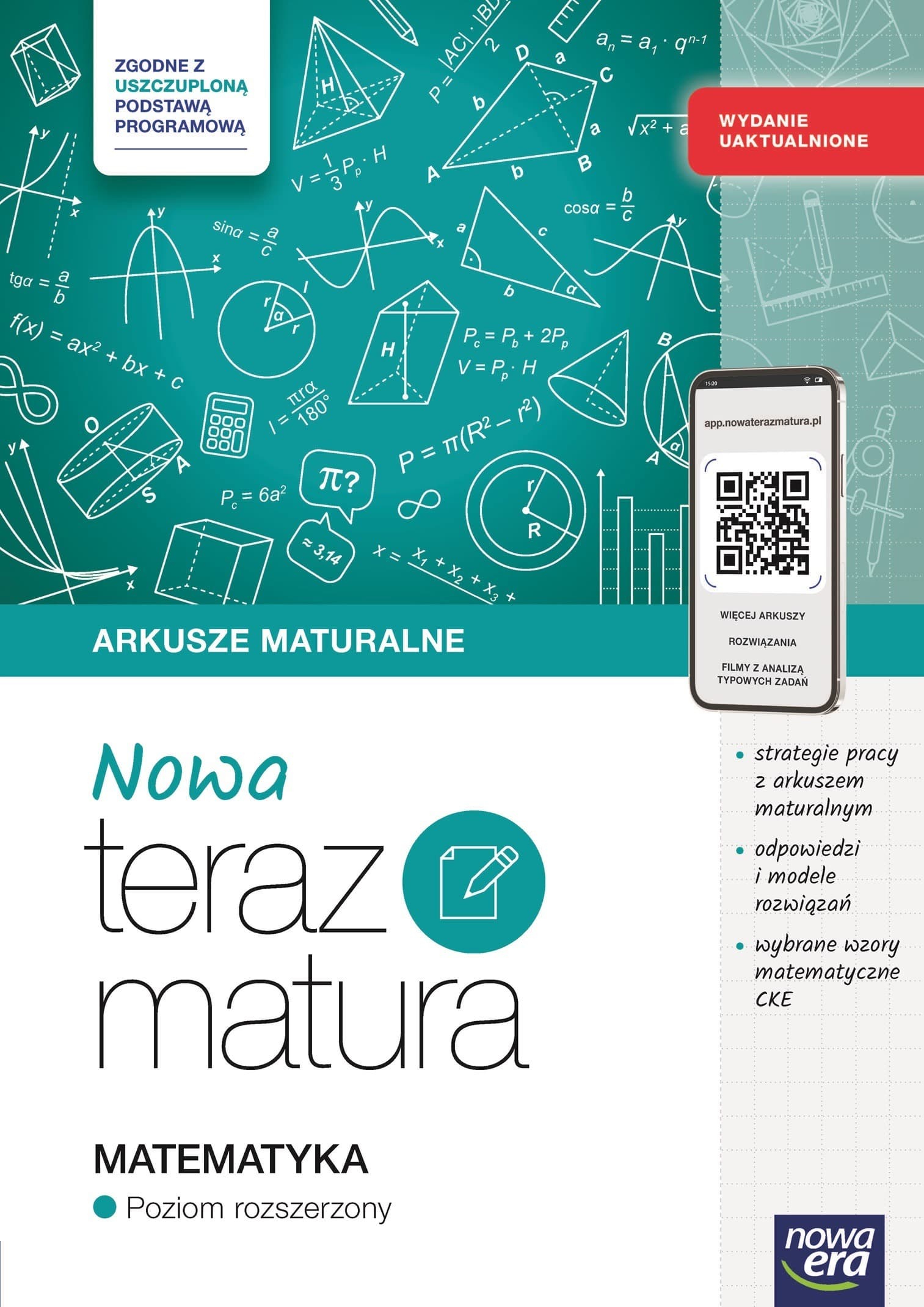 Teraz matura Matematyka - Arkusze zakres rozszerzony 2025/2026
