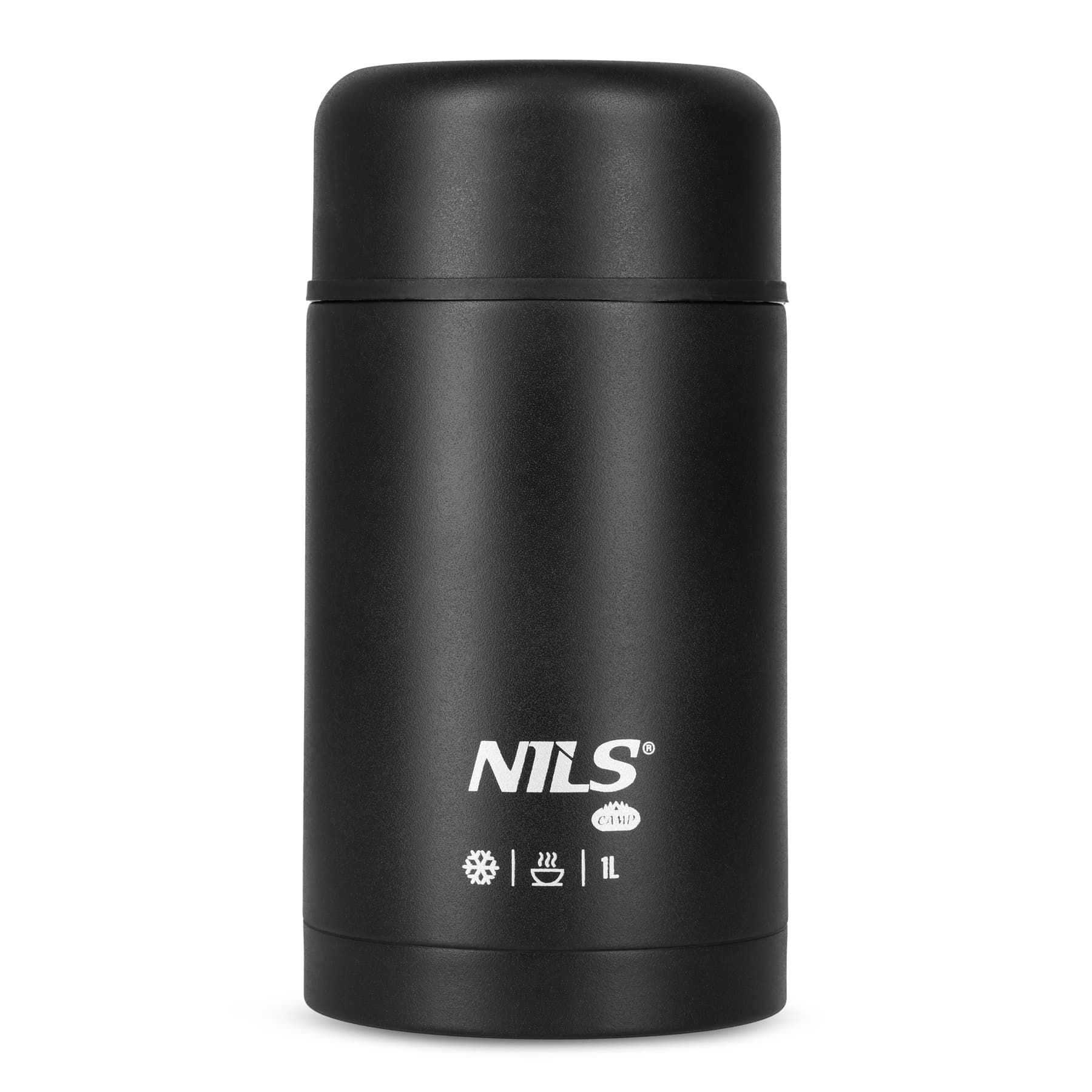 Nils Camp Termos Obiadowy NC3802 1000 ml czarny
