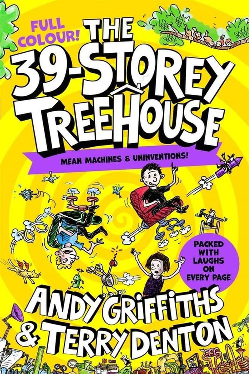 The 39-Storey Treehouse Ksiazka (wer. angielska)