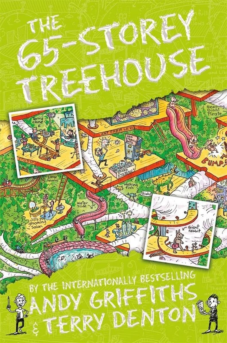 The 169-Storey Treehouse wersja angielska ksiazka