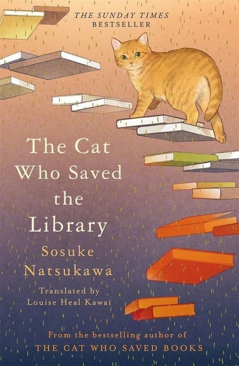 The Cat Who Saved the Library Ksiazka