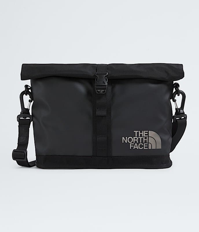 The North Face Base Camp Nylon Torba na ramię czarna 4 l poliester