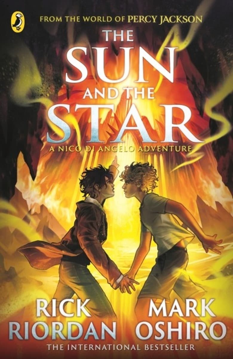 The Sun and the Star From the World of Percy Jackson wer. angielska