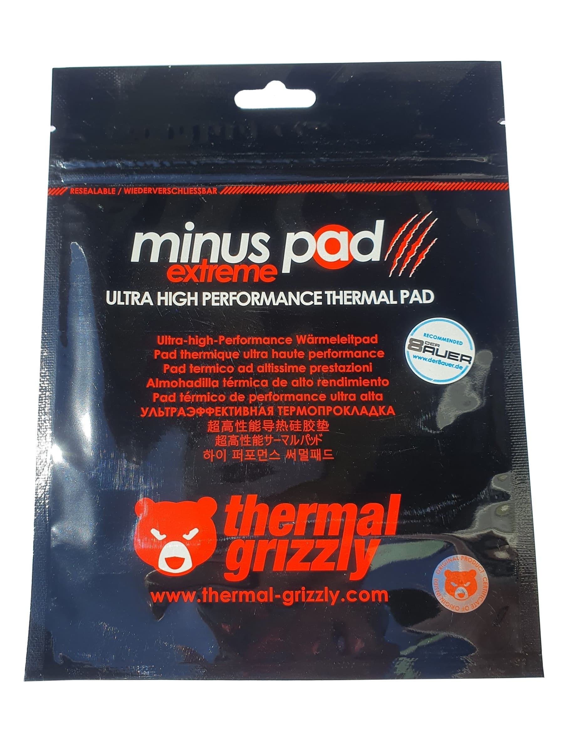 Thermal Grizzly Minus Pad Extreme 2 - Termopad 120x20x1,5mm (2 szt.)