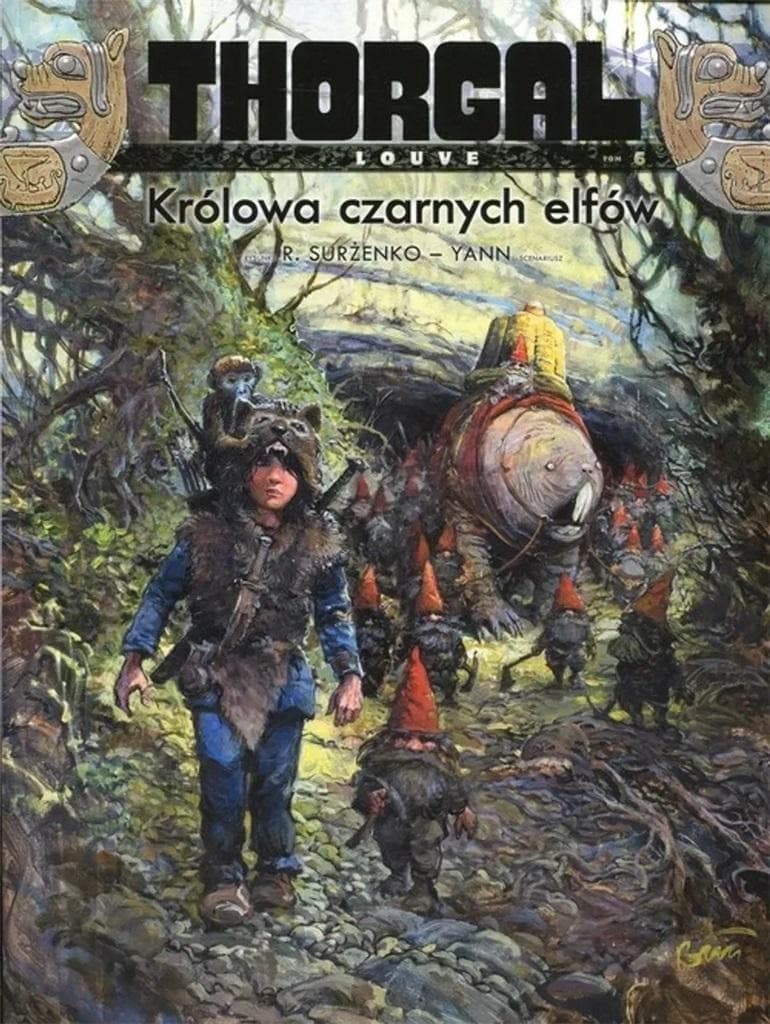 Thorgal Louve Tom 6 Komiks Królowa czarnych elfów wydanie 2024