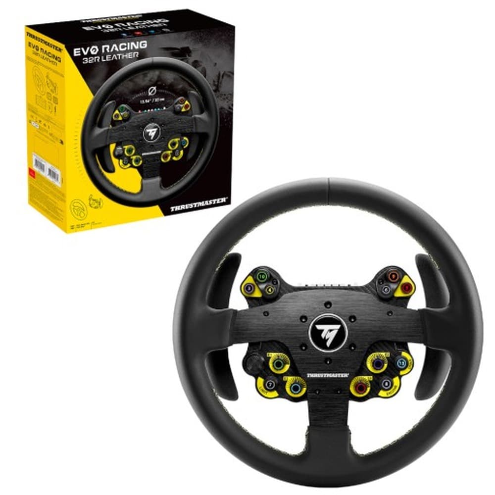 Thrustmaster EVO Racing 32R Leather - Uchwyt kierowniczy