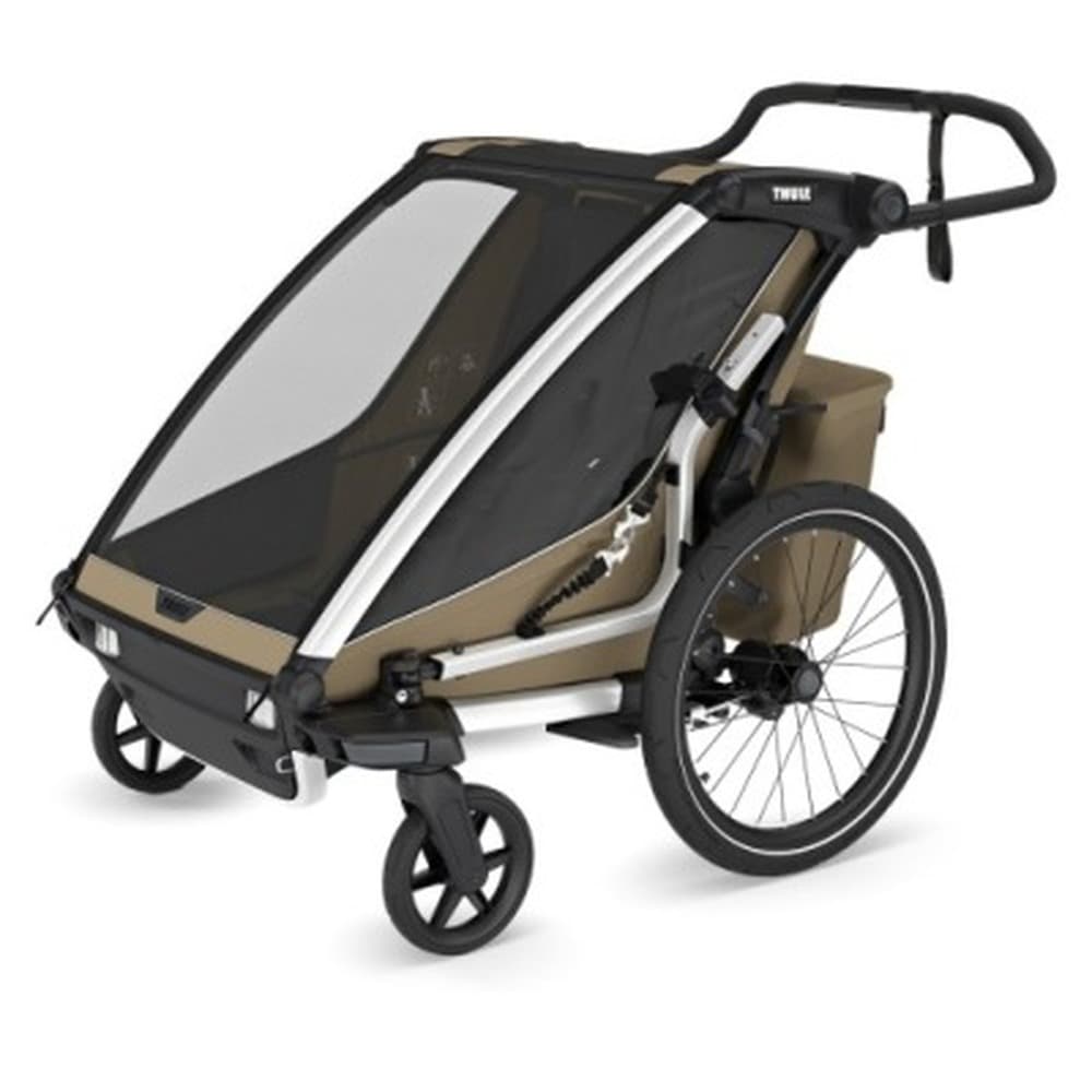 Thule Chariot Cross 2 Single - przyczepka rowerowa, khaki