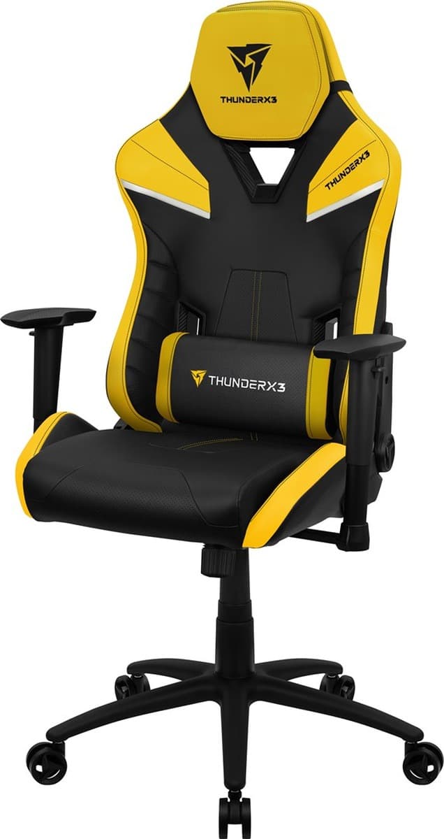 ThunderX3 TC5 Fotel Gamingowy - czarno-żółty