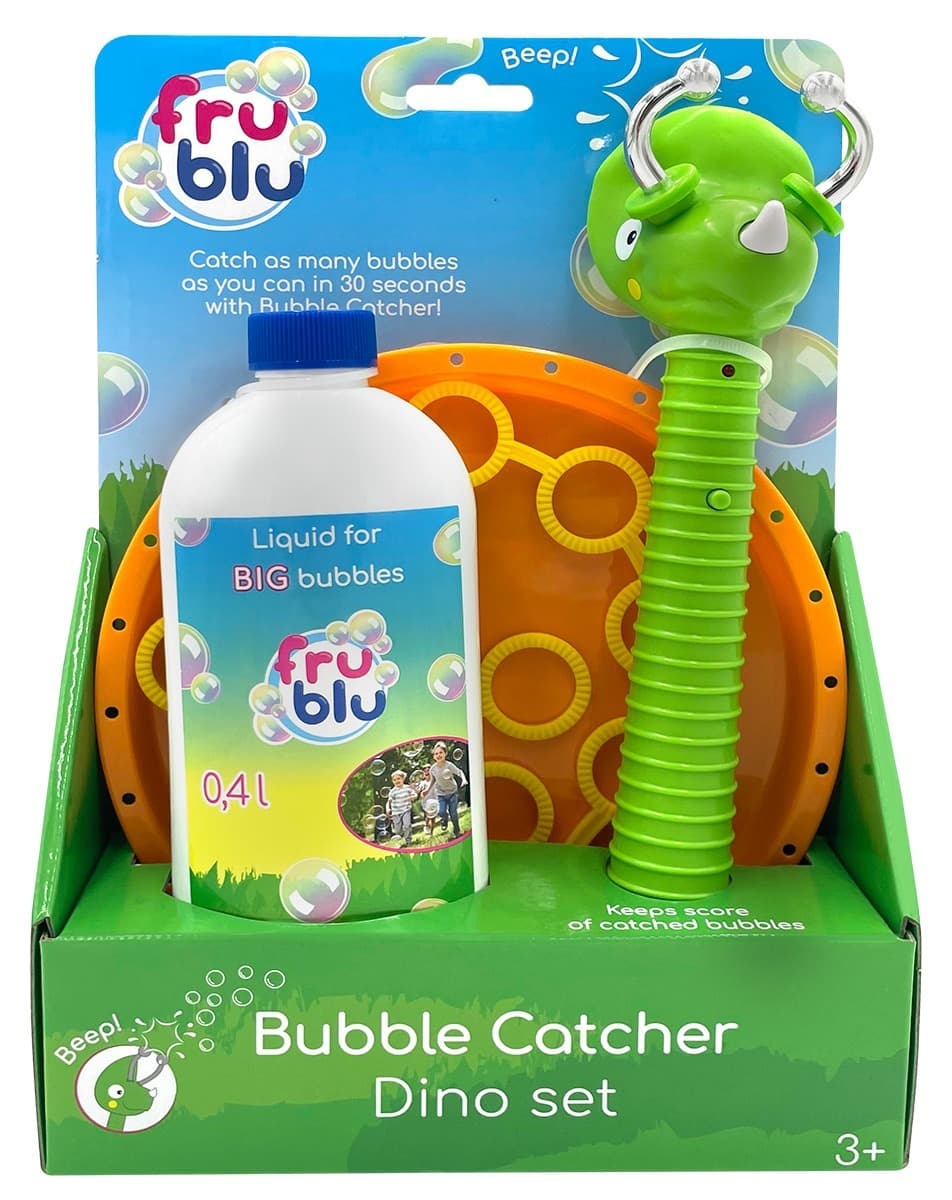 Fru Blu Łapacz Baniek Dinozaur TM Toys, zabawa dla dzieci