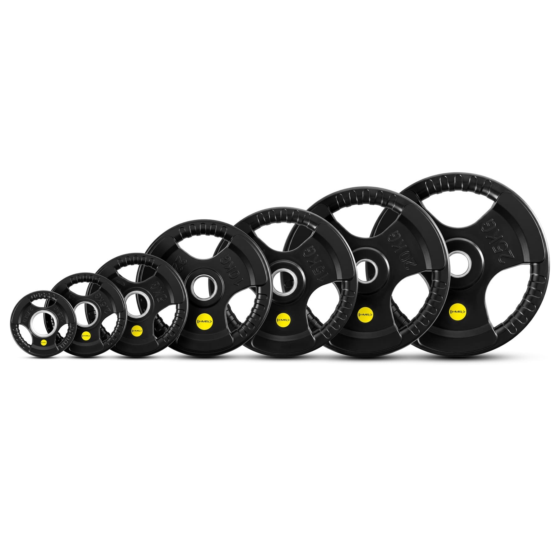 TOK02 PRO TALERZ OLIMPIJSKI OGUMOWANY 2.5 KG HMS