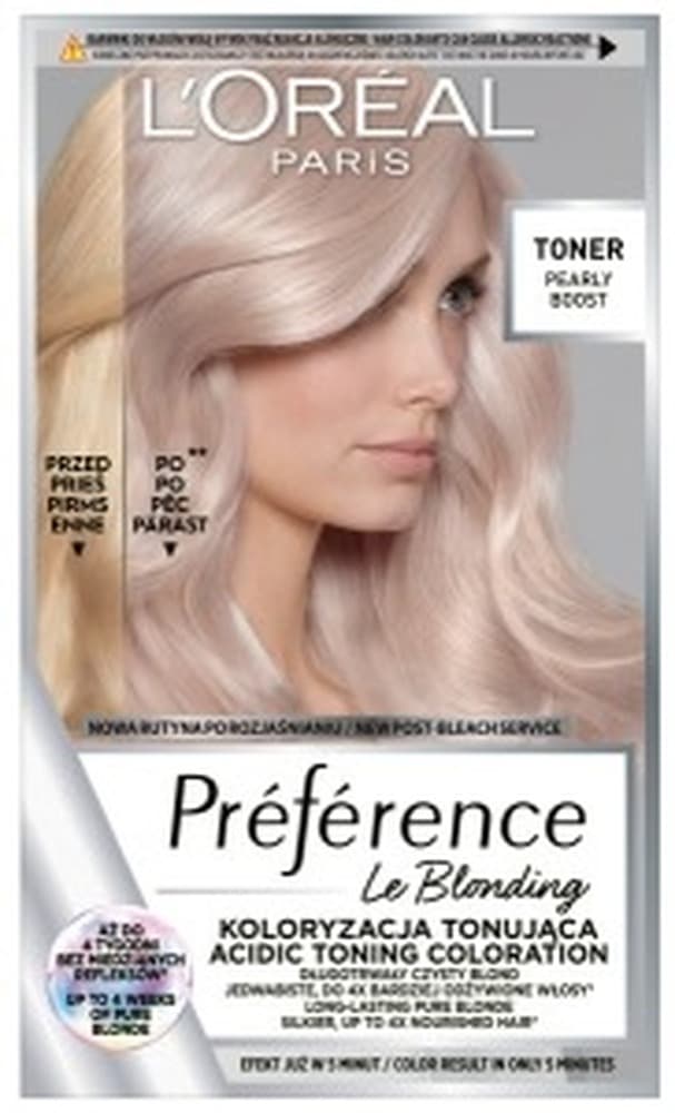 Toner do włosów L'Oréal Paris Preference 02 Pearly Boost