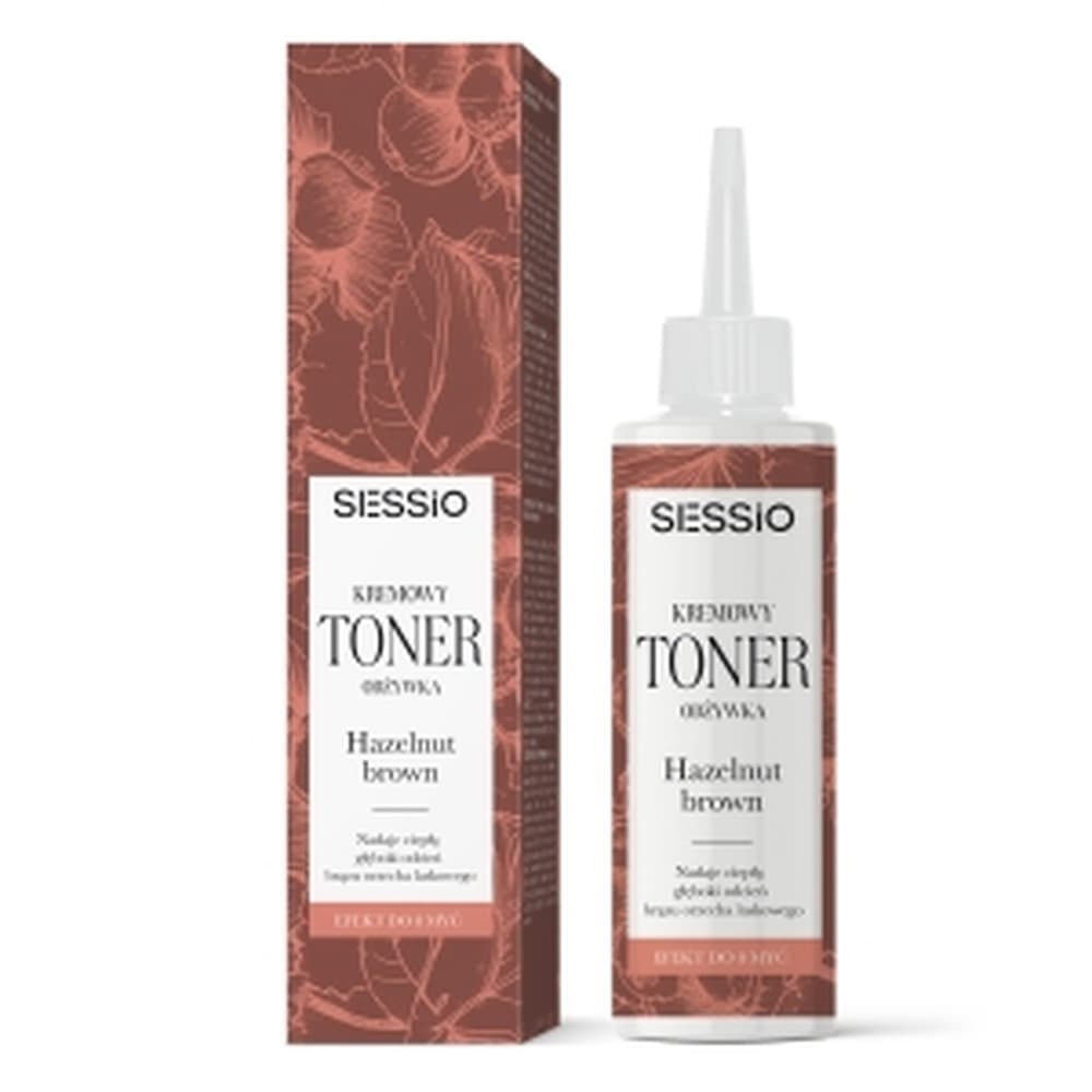 Sessio Toner Hazelnut Brown do włosów