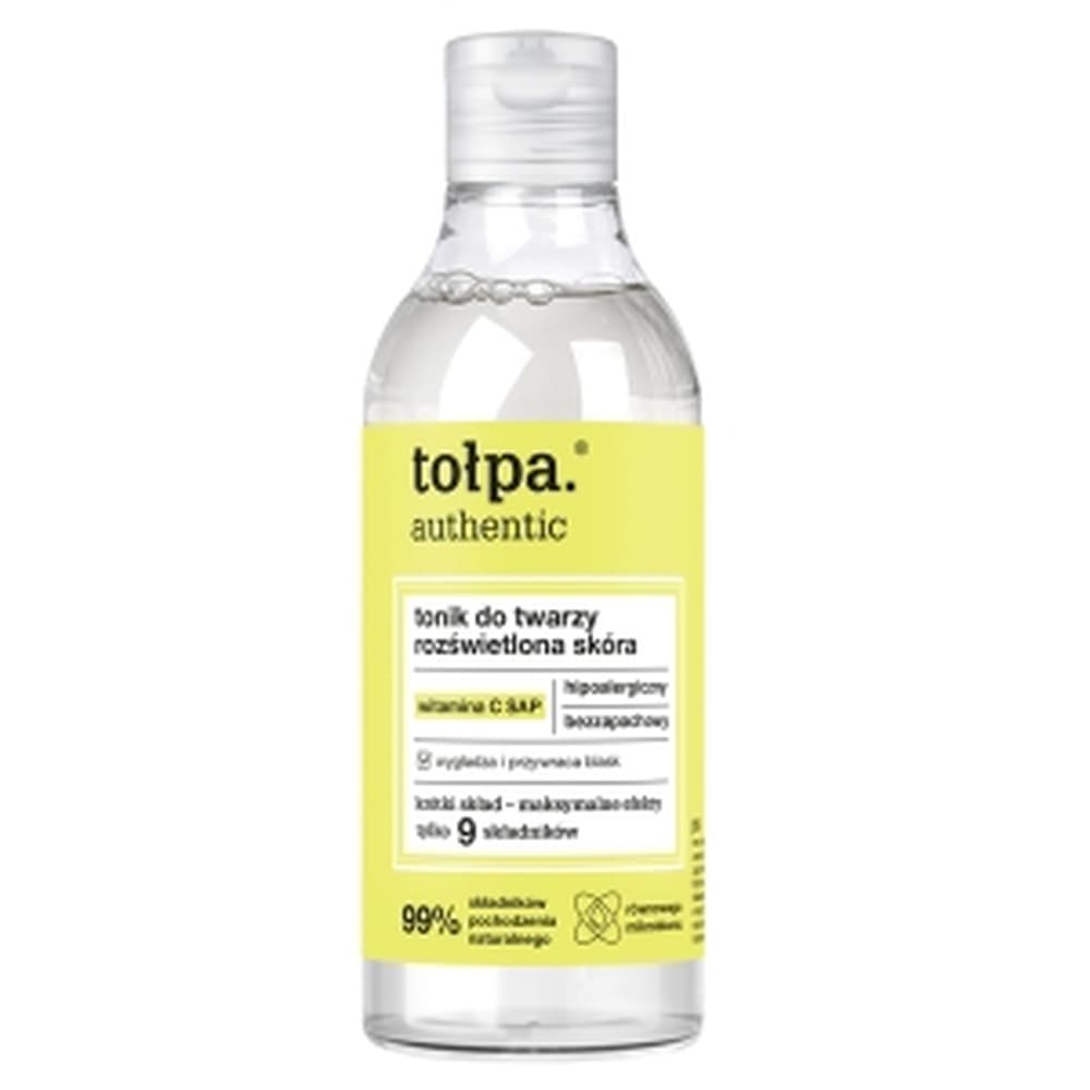 Tonik rozświetlający do twarzy Tolpa Authen 200 ml
