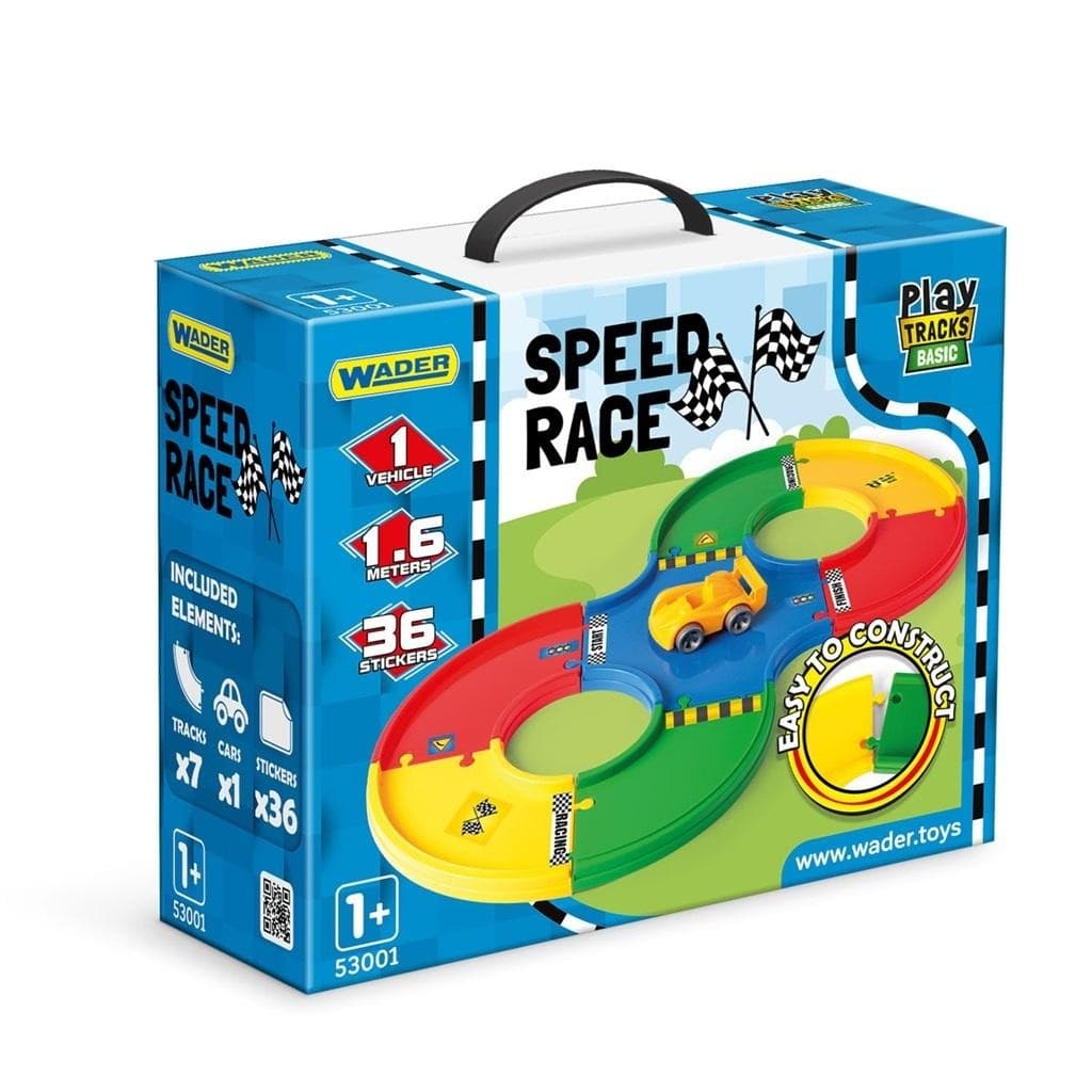 Tor wyścigowy Basic dla dzieci Play Tracks WADER