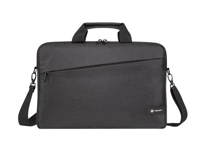 Natec Torba na laptopa Beira czarna 15.6 cali