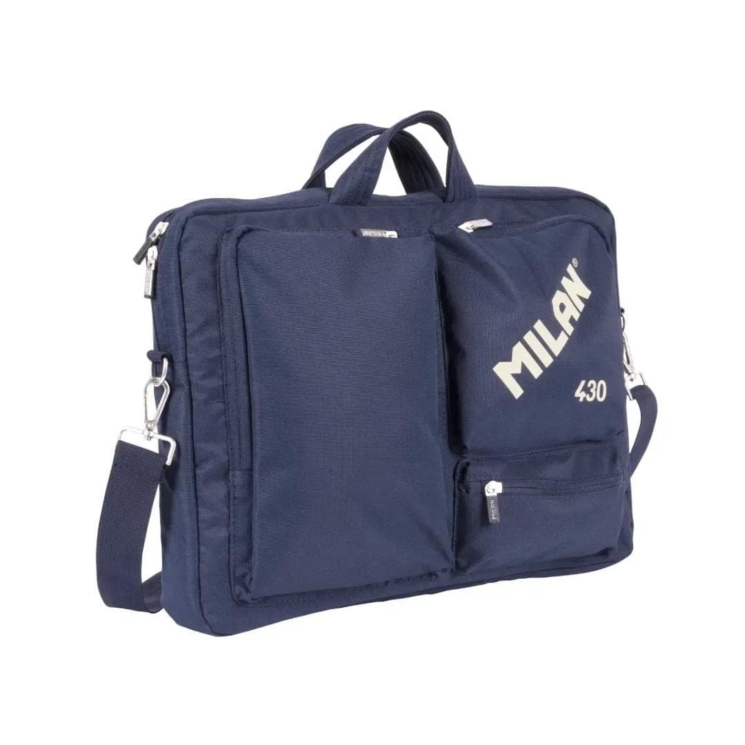 Torba na laptopa niebieska